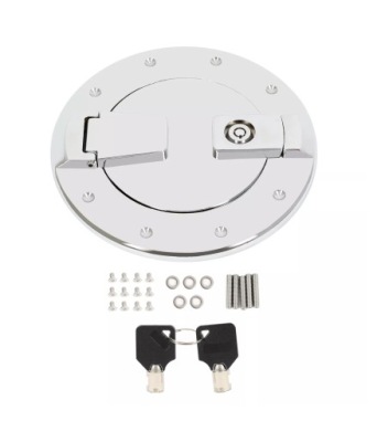 Кришка дверцята заливної пального хром hummer h2 03-09 фото №1