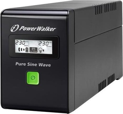 UPS PowerWalker VI 800 SW 800VA / 480W / uszkodzony