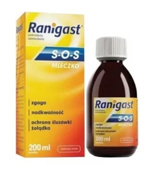 Ranigast S-O-S Mleczko refluks 200 ml