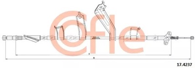 CABLE H-CA IZQUIERDA  