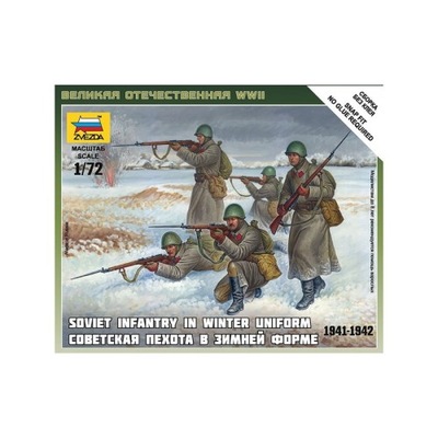 Zvezda 6197 Soviet Infantry 1/72