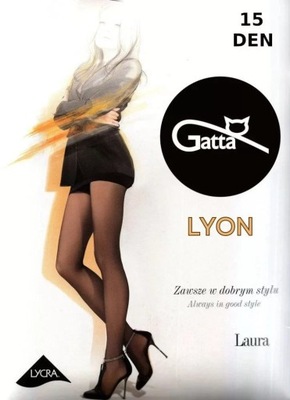 Rajstopy Gatta 15 den Lycra 4-L Lyon