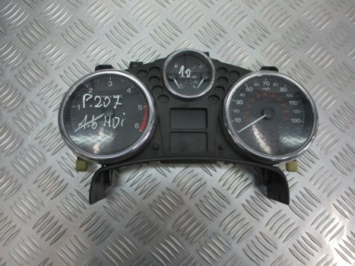 Счетчик приборы peugeot 207 1.6 hdi фото №1