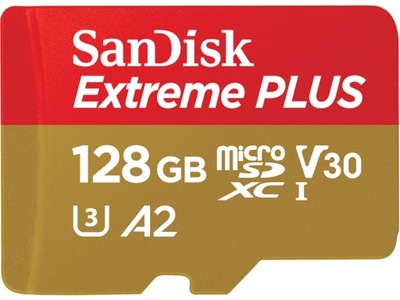 Karta pamięci SANDISK microSDXC 128GB Extreme Plus