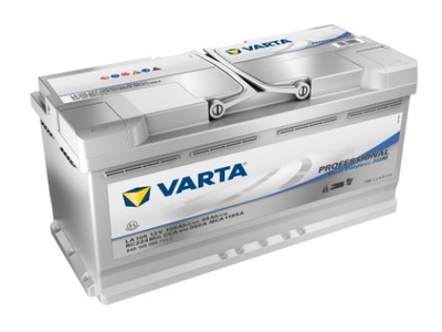 АКУМУЛЯТОР 105AH/100AH/95AH 12V P+ VARTA DP AGM DŁ.SZ.WYS - 394/175/190 -