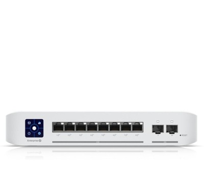 Switch Ubiquiti 10p USW-ENTERPRISE-8-POE (8x2,5Gbit 2x10G SFP+)