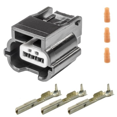 Штекер yazaki 3 pin фото №1