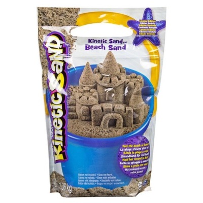 PIASEK KINETYCZNY KINETIC SAND PLAŻOWY BRĄZOWY