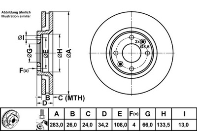 ATE ДИСКИ ДИСКОВЫЕ ТОРМОЗНОЕ 2SZT. DS DS 3 DS 4 CITROEN BERLINGO BERLINGO фото