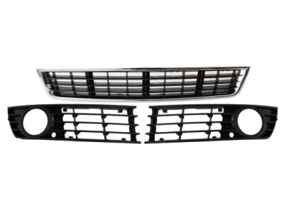 Audi a4 b6 решітка радіатора решітка бампера ліва права środe фото №1