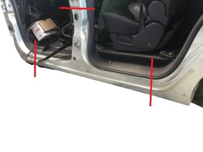 Renault espace iv 02-06 поріг блок двигуна правий teb64 фото №1