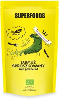 Jarmuż sproszkowany BIO 125 g Bio Planet