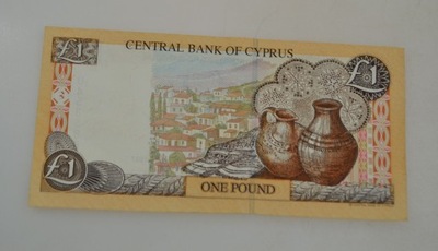 Cypr - banknot - 1 Funt - 1997 rok