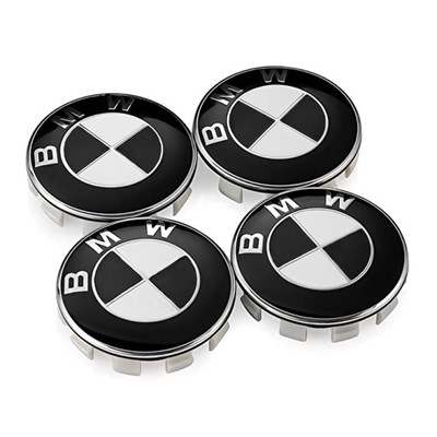 KAPSLE КОВПАЧКИ DO ДИСКІВ КОМПЛЕКТ BMW 68MM 4 ШТ