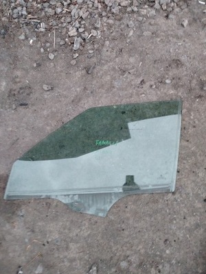 Стекло дверь левый перед skoda fabia 2 ii 43r-001057 фото №1