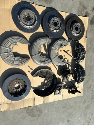 Супорт диск перед задня ceramika audi a8 s8 d3 фото №1