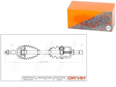 ПІВВІСЬ ПРИВІДНА CITROEN C5 2.2HDI 01- L DRIVE+