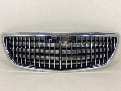 Mercedes maybach w222 решётка радиатора решётка радиатора lift перед идеальное состояние фото №1