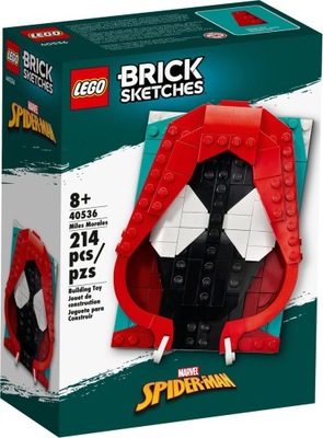 LEGO BRICK SKETCHES 40536 MILES MORALES