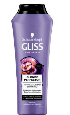 Schwarzkopf Gliss Blonde Perfector szampon włosy blond