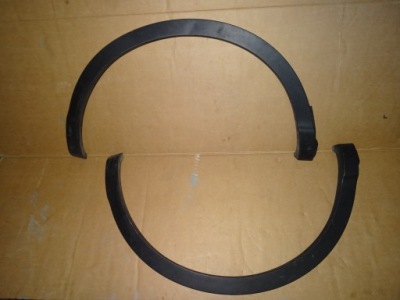 Qashqai ii lift молдинг крыла правый левый задняя фото №1