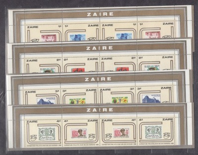 ZAIRE - znaczki pocztowe, zestaw