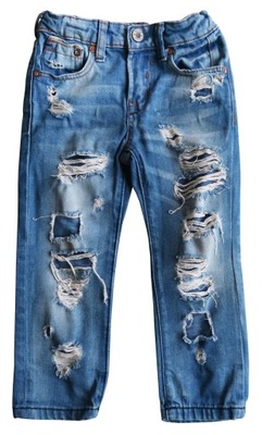 ZARA BOJS SPODNIE JEANSOWE ROZM.104