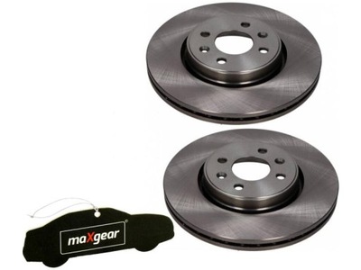 DISCS FRONT RENAULT SCENIC I 1.4-2.0 99-03 II 1.4-1.6 03-10 + ZAPACH  