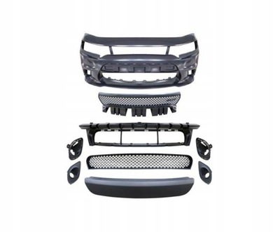 Бампер перед dodge charger srt hellcat 2015-18 фото №1