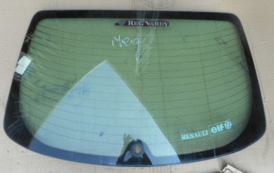 Renault megane i coupe скло кришки задня фото №1