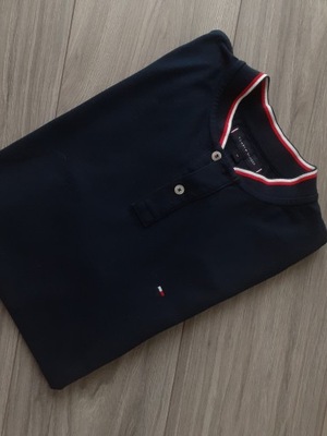 TOMMY HILFIGER _ SLIM FIT _ NAVY roz S/M j NOWA