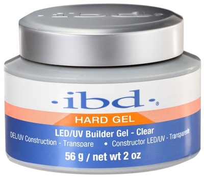 IBD CLEAR HARD BUILDER GEL LED/UV CLEAR 56g