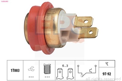 CONMUTADOR DE VENTILADOR DEL RADIADOR NISSAN 21595-Q9025  