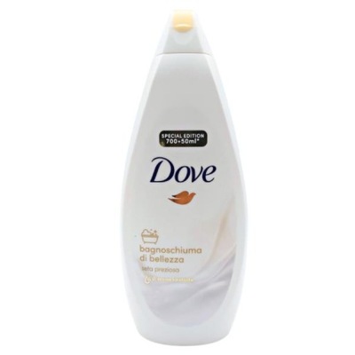 DOVE Nawilżający płyn do kąpieli SETA PREZZIO 750 ml