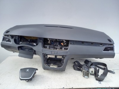 Консоль 2x подушка безпеки 2x ремені peugeot 508 i фото №1