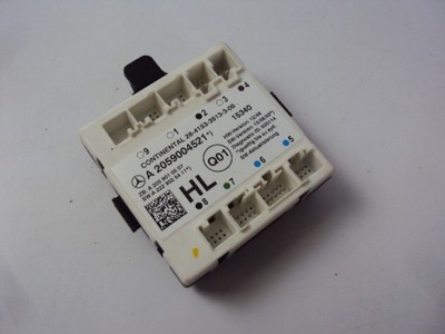 Модуль дверь mercedes-benz оригинальный номер a2059004521 фото №1