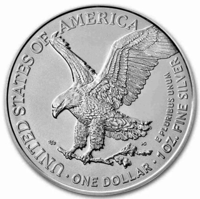 Srebrna Moneta Amerykański Orzeł 2023, 1 uncja