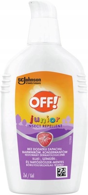 OFF! Junior repelent w żelu przeciw komarom 100 ml