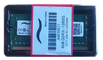 Nová operačná pamäť DDR3L 8GB 1,35V 1600mHz pre notebook