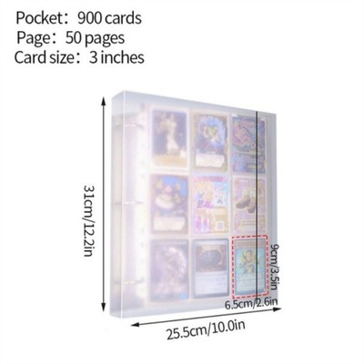 900 kart o dużej pojemności Photocard Binder Kpop