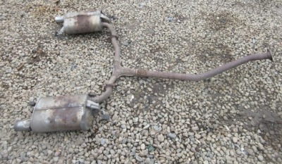 Гаситель труба выхлопная mazda 6 gh 2 2.5 b hb фото №1