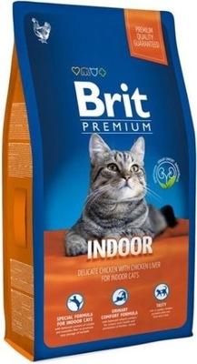 Brit Premium Cat New Indoor 8kg