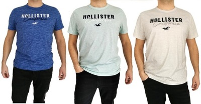 3x t-shirt Abercrombie Hollister koszulka L 3PAK