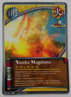 Karta Naruto CCG Jutsu Yasaka Magatama - J-1010