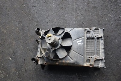 Радіатор з вентилятор seat inca 1.4 фото №1