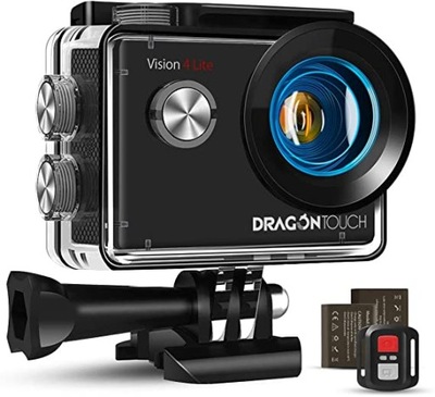 Dragon Touch Kamera sportowa 4K 20MP