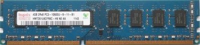 PAMIĘĆ RAM 4GB DDR3 DIMM KOMPUTER 1333MHz 10600U