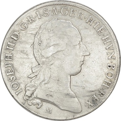 6.fu AUSTRIA, JÓZEF II, 1 TALAR 1789 M