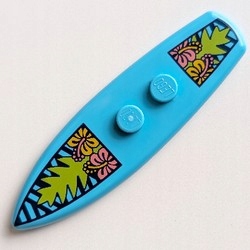 LEGO 90397pr9999 Deska Surfera Snowboard Medium Azure 1 szt NOWE