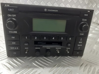 Радио заводской vw passat b5 3b7035180g фото №1